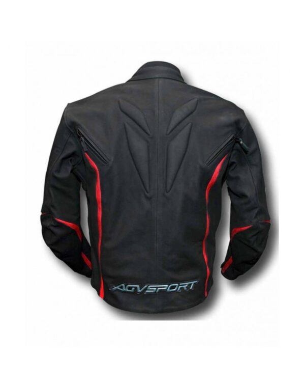 AGV Sport Dragon Motorcycle Leather Jacket - Image 2