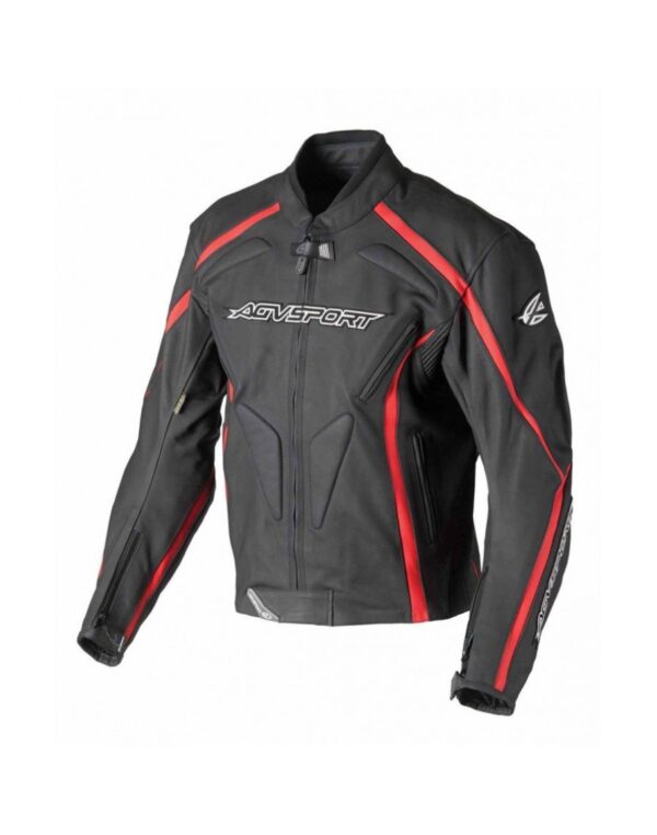 AGV Sport Dragon Motorcycle Leather Jacket
